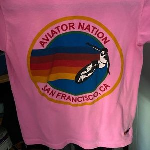 Pink Aviator Natiom Shirt